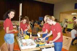 příprava stánku příprava stánku